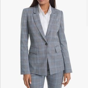 Whitehouse blackmarket Glen Plaid Blazer LIKE NEW!